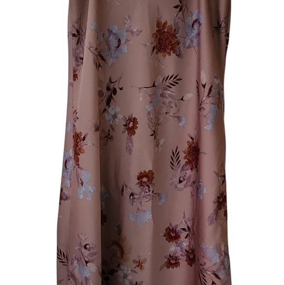 Hippie Rose Mauve Floral Dress Size Medium - Picture 4 of 7